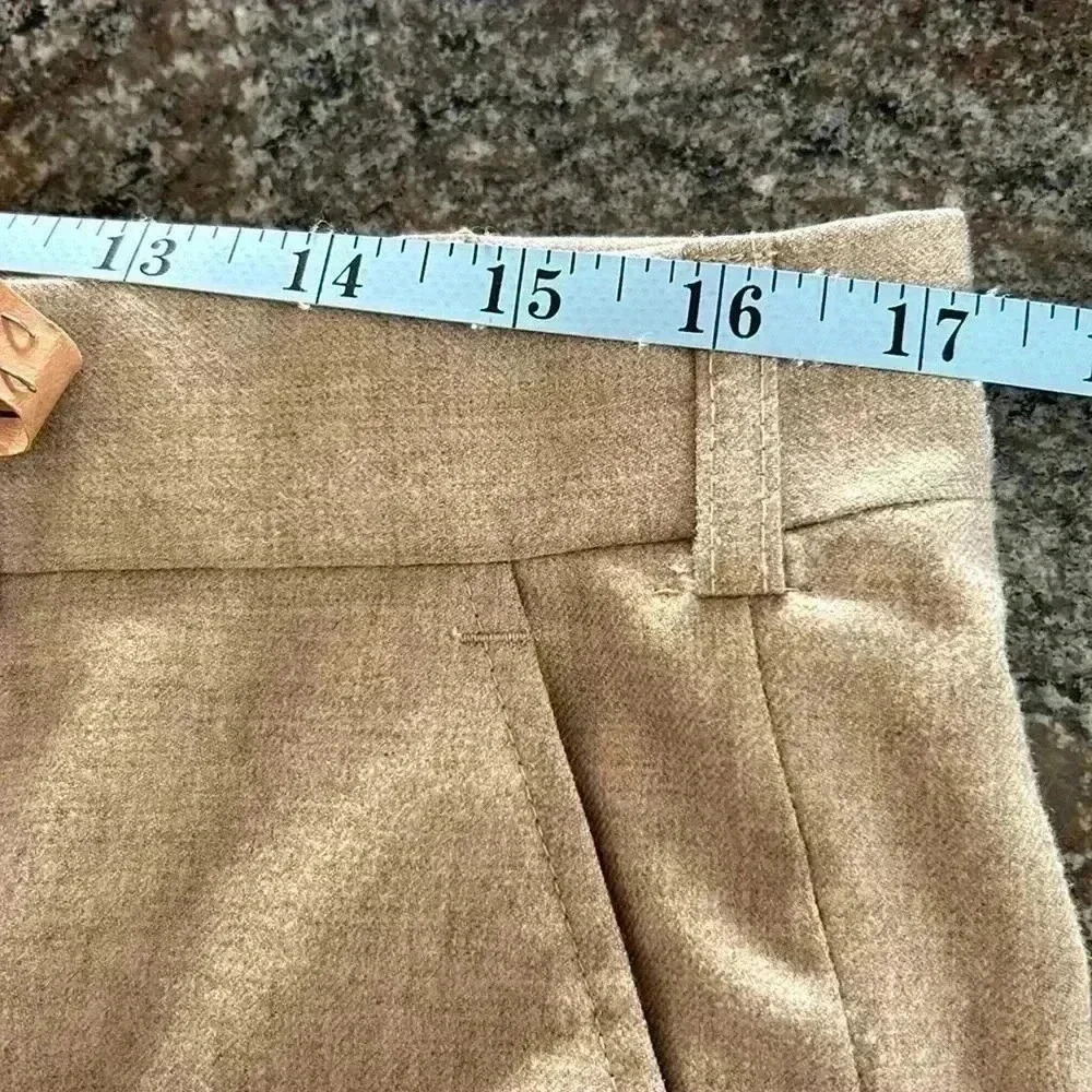 Vintage 80’s 100% Wool 3 Piece Suit Formal Wear Men’s Neutral Color 34x32 42R - Picture 11 of 16